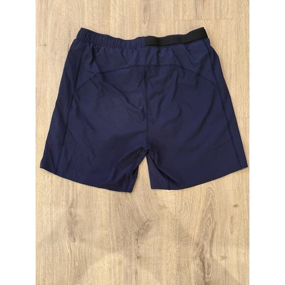 Rhone Men's Swift Short Size Medium Lined Blue 7” Inseam Workout Gym - Picture 7 of 7